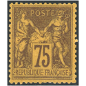 TIMBRE CLASSIQUE N°99 TYPE SAGE TIMBRE NEUF SIGNÉ JF BRUN RARE ANNÉE 1890