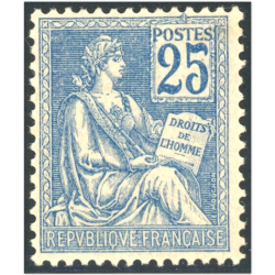 TIMBRE MOUCHON N°118 TIMBRE NEUF SIGNÉ JF BRUN RARE ANNÉE 1900 COTE 670€