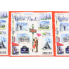 LOT 30 BLOCS N° F4514 CAPITALES - PARIS, TIMBRES NEUFS** 0.58€ x 4 FACIALE 69.9€