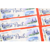LOT 30 BLOCS N° F4514 CAPITALES - PARIS, TIMBRES NEUFS** 0.58€ x 4 FACIALE 69.9€