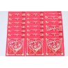 LOT 20 BLOCS N° F4717 COEURS HERMÈS, TIMBRES NEUFS** 0.58€ x 5 FACIALE 58€