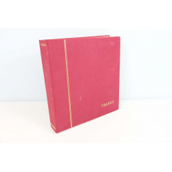 COLLECTION DE FRANCE AVEC TIMBRES ANNÉES 1960 À 1969 + FEUILLES JUSQU'EN 1984