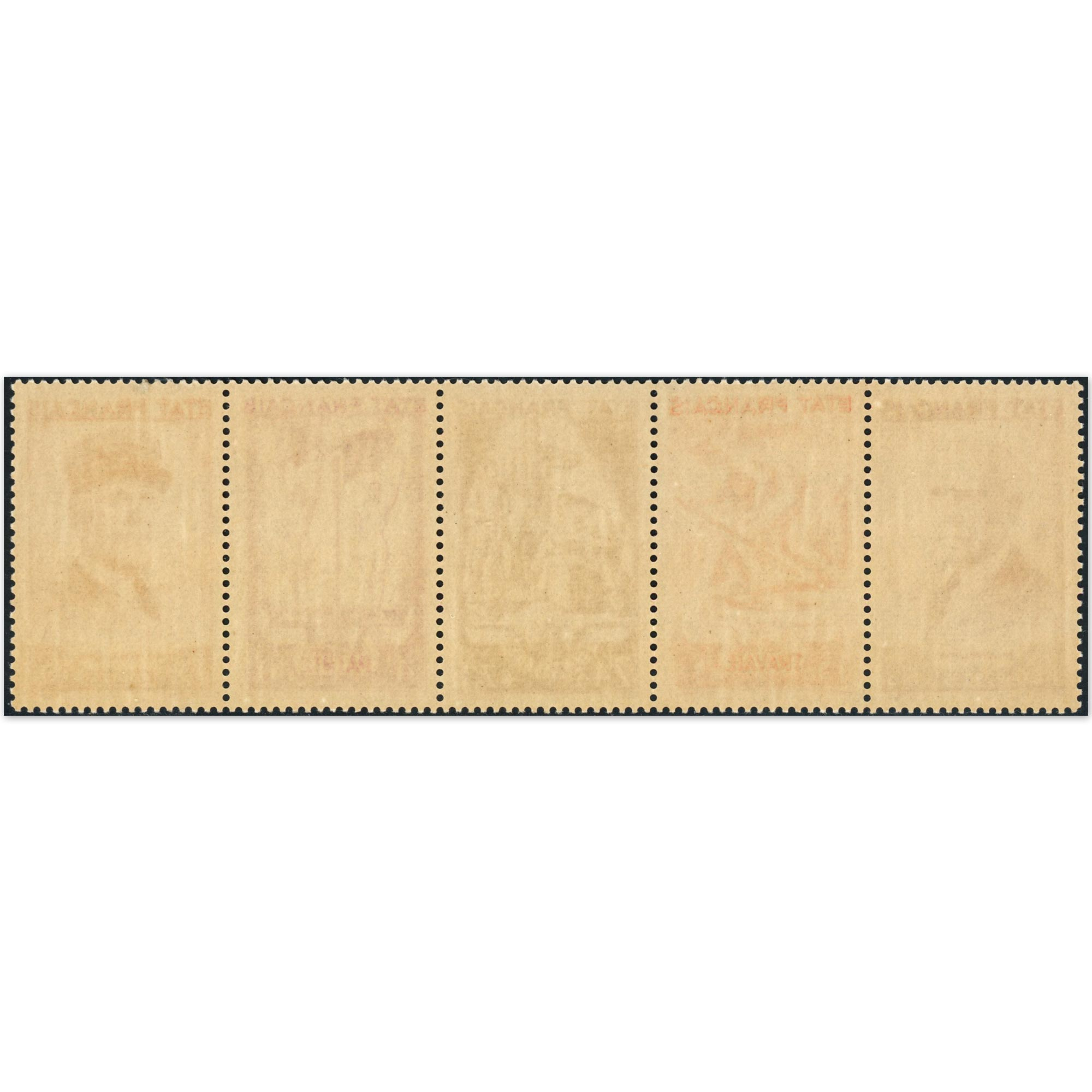 BANDE CARNET PÉTAIN N°580A TIMBRE NEUF** COTE 155€ ANNÉE 1943 QUALITÉ LUXE