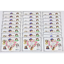 LOT 25 BLOCS N° F4394 POUPÉES DE COLLECTION, TIMBRES NEUFS** 0.56€ FACIALE 84€