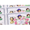 LOT 25 BLOCS N° F4394 POUPÉES DE COLLECTION, TIMBRES NEUFS** 0.56€ FACIALE 84€