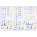 LOT 25 BLOCS N° F4485 LES MOULINS, TIMBRES NEUFS** 0.56€ x 6 VALEUR FACIALE 84€