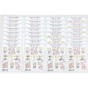 LOT 30 BLOCS N° F4447 BOURSE AUX TIMBRES, TIMBRES NEUFS** 0.56€ x 5 FACIALE 84€