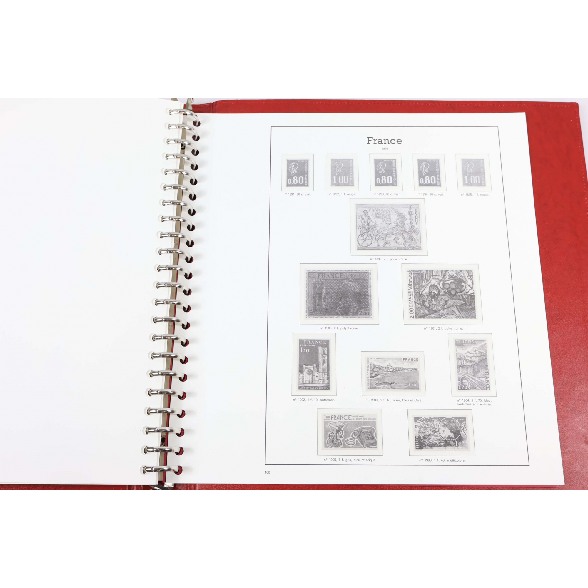 COLLECTION COMPLÈTE DE TIMBRES DE FRANCE NEUFS** DE 1960 À 1969 CLASSEUR YT