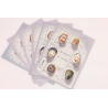 LOT 20 BLOCS N° F4803 MASQUES DE THEATRE, TIMBRES NEUFS** 0.58€ FACIALE 69.60€