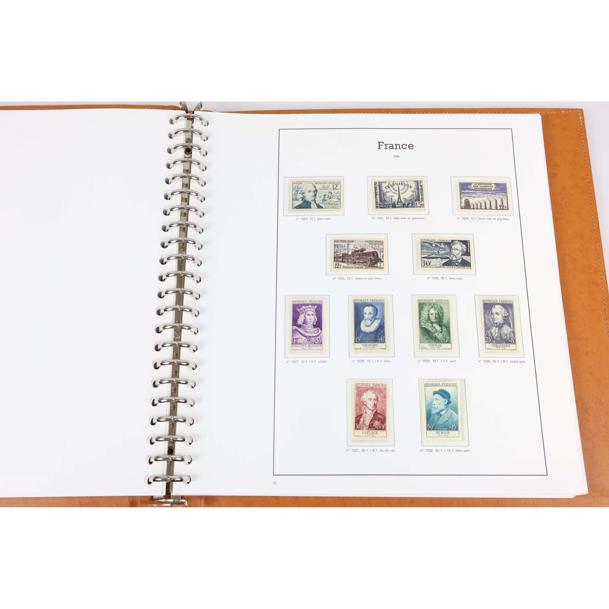 COLLECTION DE FRANCE DE 1945 A 1961 TIMBRES NEUFS BELLE COTE CLASSEUR YT