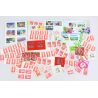 LOT DE 100 TIMBRES A VALIDITÉ PERMANENTE, TVP AUTOADHÉSIFS LETTRES 20G FRANCE