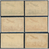 POSTE AÉRIENNE N°8 A 13 SÉRIE COMPLÈTE TIMBRES DE FRANCE NEUF** ANNÉE 1936