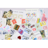 IMPORTANT LOT DE TIMBRES D'AUTOADHÉSIFS EN EUROS FACIALE 126€ BELLE COTE