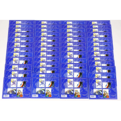 LOT 50 BLOCS N° 123 PROJETS EUROPÉENS TIMBRES NEUFS** 0.55€ x 4, FACIALE 110€