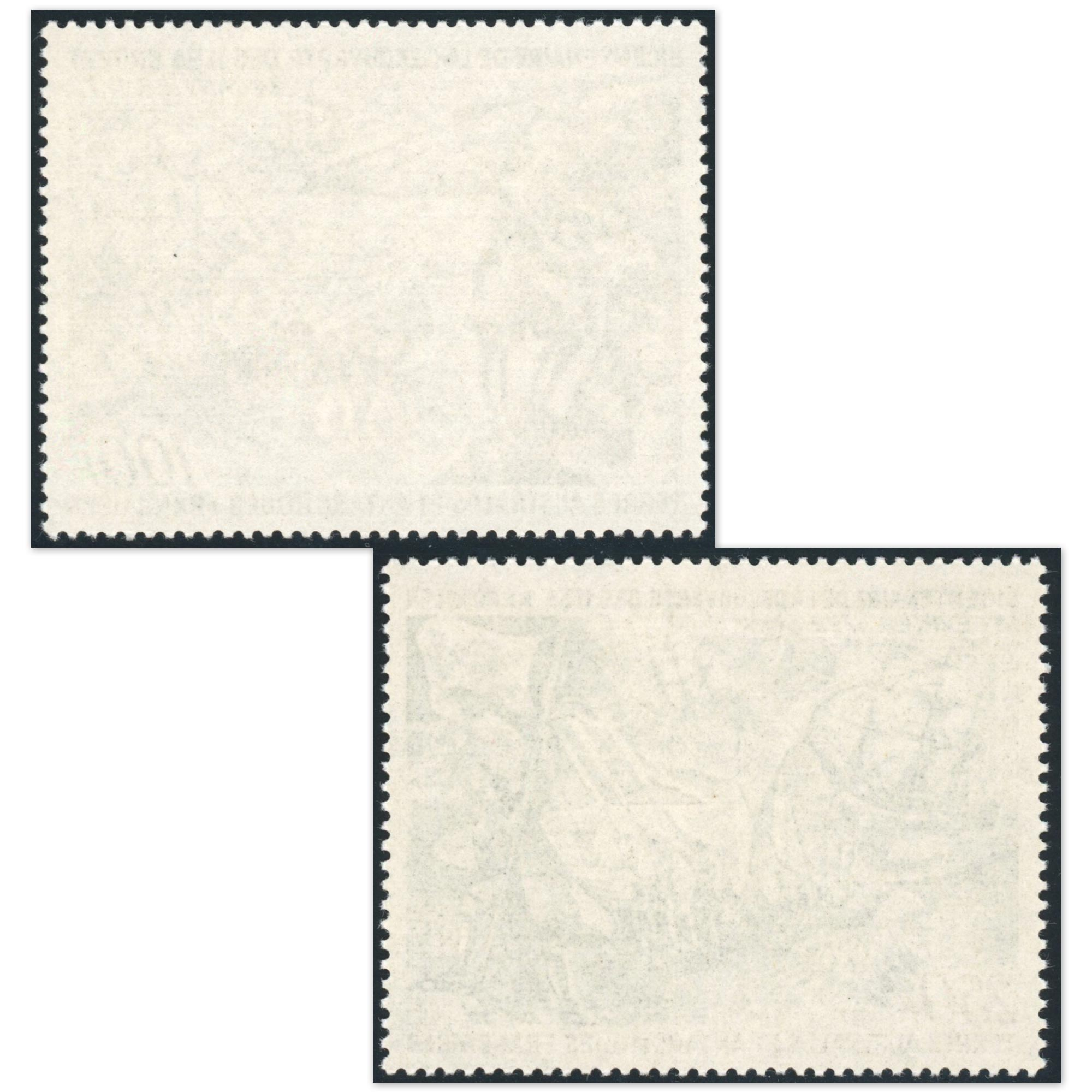 TAAF POSTE AÉRIENNE N°27 ET 28 DÉCOUVERTE ÎLES CROZET TIMBRES NEUFS** ANNÉE 1972