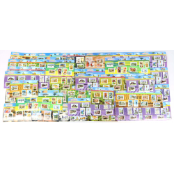 LOT DE BLOCS FEUILLETS TIMBRES EUROS AVEC DÉFAUTS POUR AFFRANCHIR FACIALE 191.7€