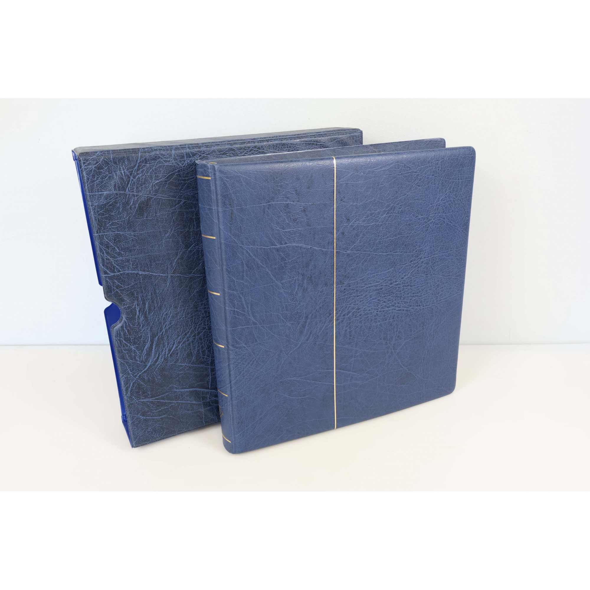 CLASSEUR HAUT DE GAMME LEUCHTTURM POUR UNE COLLECTION DE FRANCE DE 1963 À 1980