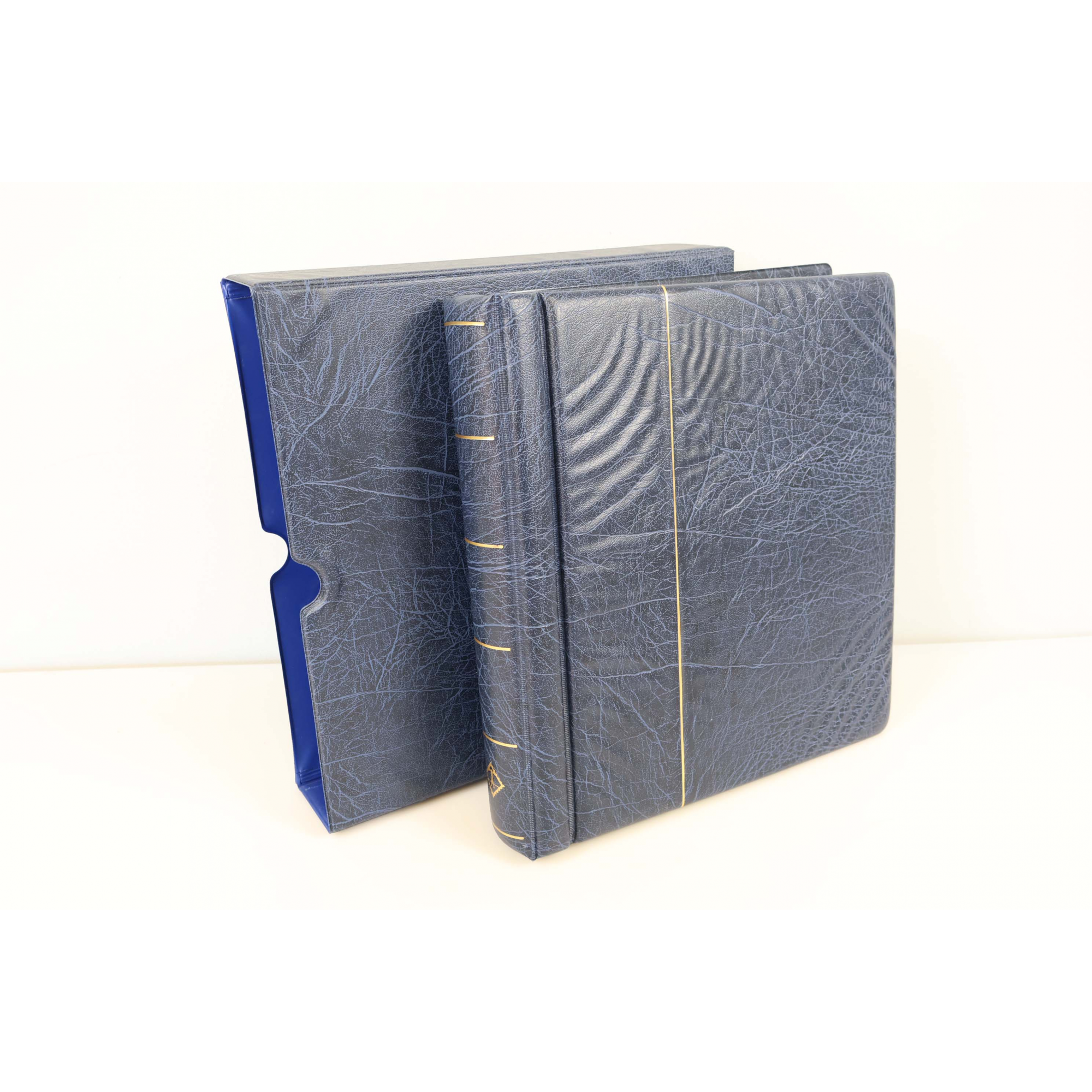 CLASSEUR HAUT DE GAMME LEUCHTTURM POUR UNE COLLECTION DE FRANCE DE 1995 À 2002