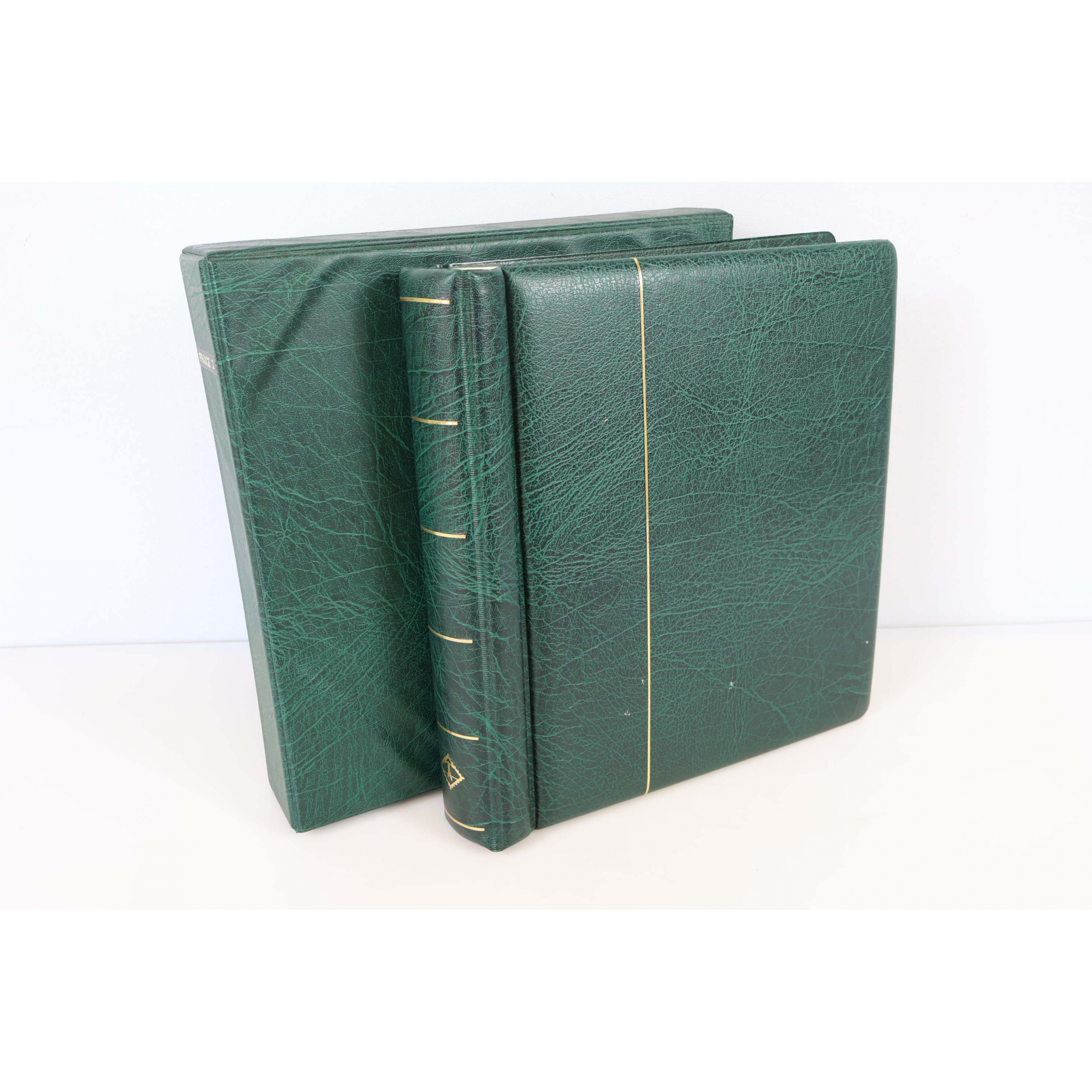 CLASSEUR HAUT DE GAMME LEUCHTTURM POUR UNE COLLECTION DE FRANCE DE 1981 À 1994