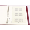 FRANCE, CLASSEUR LINDNER POUR COLLECTION DE TIMBRES DE 2010 À 2012