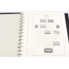 CLASSEUR LEUCHTTURM POUR COLLECTION DE TIMBRES FINS DE CATALOGUE DE FRANCE