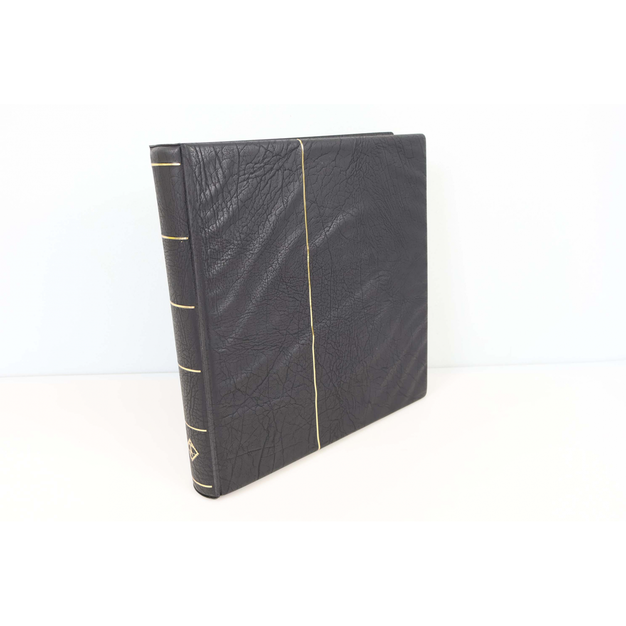 CLASSEUR LEUCHTTURM POUR COLLECTION DE TIMBRES FINS DE CATALOGUE DE FRANCE