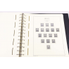 CLASSEUR LEUCHTTURM POUR COLLECTION DE TIMBRES FINS DE CATALOGUE DE FRANCE