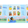LOT 30 BLOCS N° 109 VOYAGES DE TINTIN TIMBRES NEUFS** 0.54€ X 6 FACIALE 97.20€