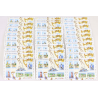 LOT 30 BLOCS N° 114 LES PHARES TIMBRES NEUFS** 0.54€ X 6 VALEUR FACIALE 97.20€