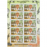 FEUILLE DE 10 TIMBRES PA N° F84a - BALLONS MONTÉS- TIMBRES NEUFS** ANNÉE 2020