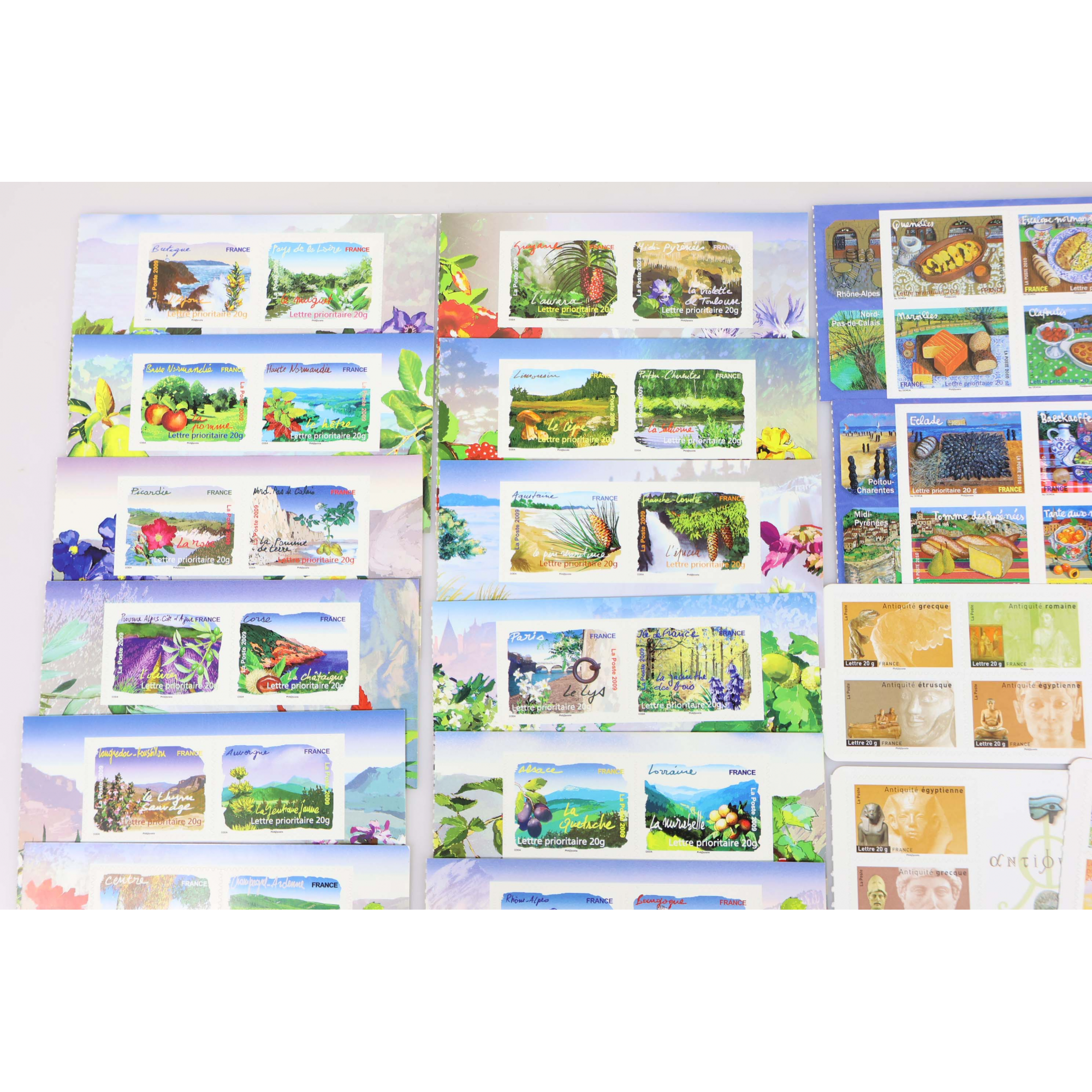 FRANCE, LOT DE 200 TIMBRES À VALIDITÉ PERMANENTE AUTOADHÉSIFS POUR LETTRES 20G