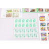 FRANCE, LOT DE 90 TIMBRES À VALIDITÉ PERMANENTE AUTOADHÉSIFS LETTRES VERTES 20G