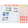 FRANCE, LOT DE 171 TIMBRES À VALIDITÉ PERMANENTE AUTOADHÉSIFS POUR LETTRES 20G