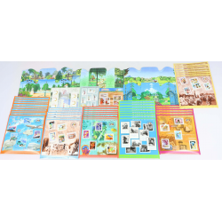 LOT DE BLOCS FEUILLETS TIMBRES EUROS AVEC DÉFAUTS POUR AFFRANCHIR FACIALE 155€