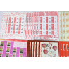 LOT DE 500 TIMBRES À VALIDITÉ PERMANENTE POUR AFFRANCHIR LETTRES FRANCE 20G