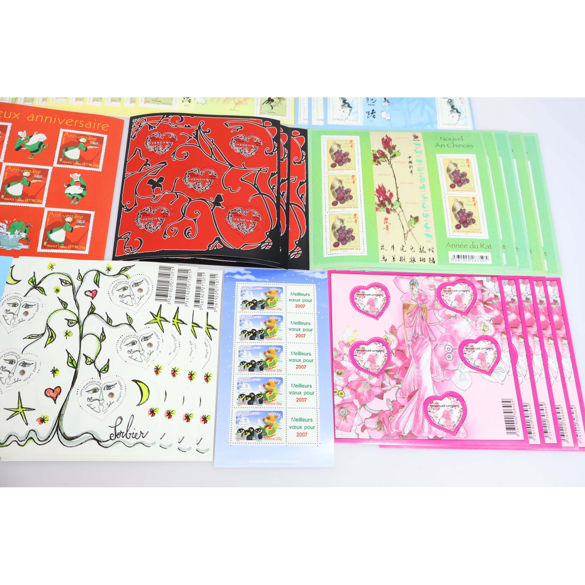 LOT DE 500 TIMBRES À VALIDITÉ PERMANENTE POUR AFFRANCHIR LETTRES FRANCE 20G