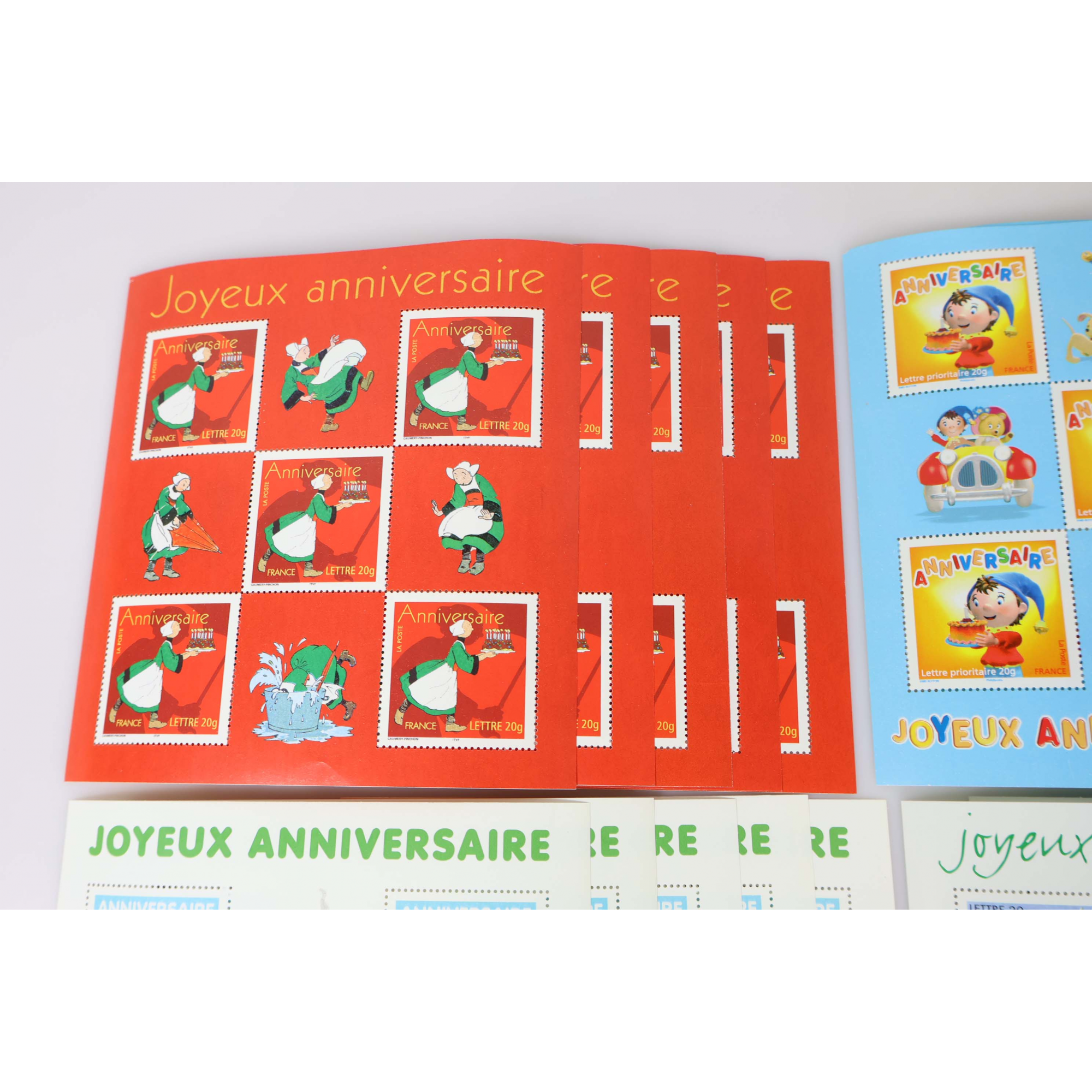 LOT DE 100 TIMBRES À VALIDITÉ PERMANENTE POUR AFFRANCHIR LETTRES FRANCE 20G