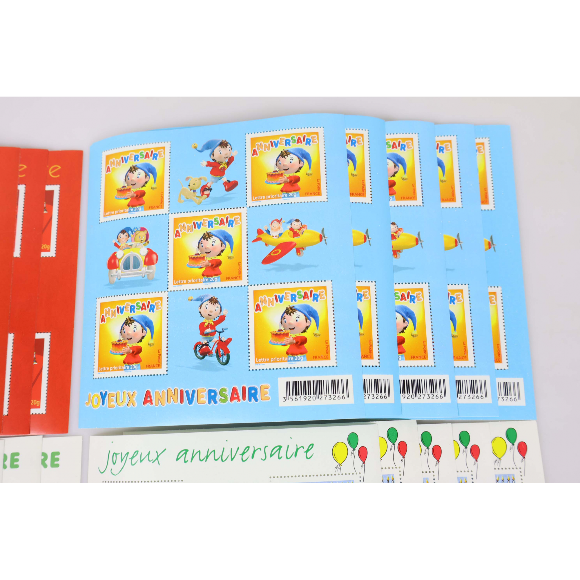 LOT DE 100 TIMBRES À VALIDITÉ PERMANENTE POUR AFFRANCHIR LETTRES FRANCE 20G