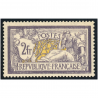 TIMBRE N°122 TYPE MERSON TIMBRE DE FRANCE NEUF** QUALITÉ LUXE SIGNÉ BRUN RARE
