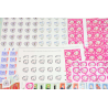 LOT DE TIMBRES AUTOADHÉSIFS DE FRANCE EN QUANTITÉ, FEUILLES/BANDES/BLOCS...