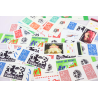 LOT DE TIMBRES PERSONNALISÉS AUTOADHÉSIFS DE FRANCE UNITÉ / PAIRES COTE 468€
