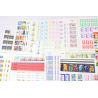 LOT DE BANDES/CARNETS EN FRANCS TRIÉS POUR COLLECTION OU AFFRANCHIR FAC 2440FFR