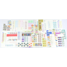 LOT DE BANDES/CARNETS EN FRANCS TRIÉS POUR COLLECTION OU AFFRANCHIR FAC 2440FFR