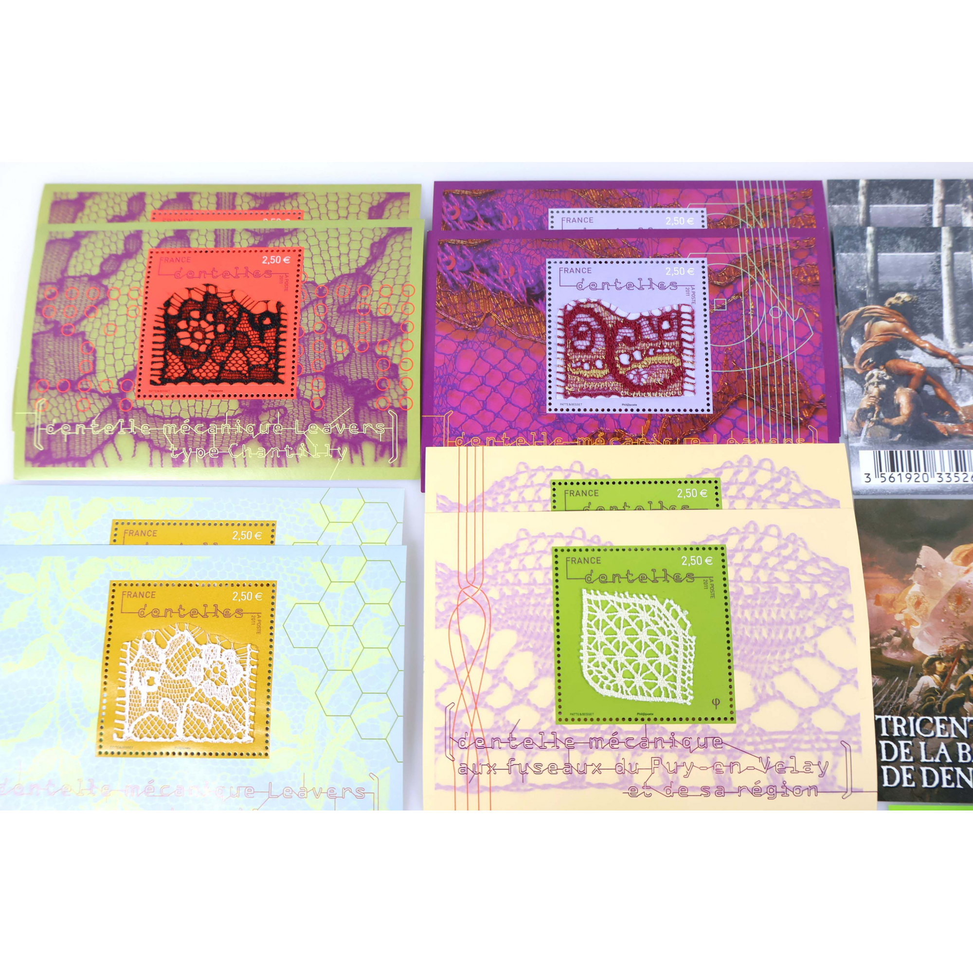 LOT DE BLOCS PETITS FORMATS EN EUROS TIMBRES NEUFS** FACIALE 39€