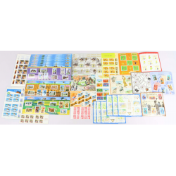 LOT DE BLOCS ET CARNETS AVEC GRANDE MAJORITÉ DE TIMBRES NEUFS** À 0.5€ FAC 169€