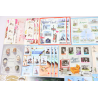 LOT DE BLOCS-FEUILLETS AVEC GRANDE MAJORITÉ DE TIMBRES NEUFS** À 0.58€ FAC 68€