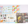 LOT DE BLOCS-FEUILLETS AVEC GRANDE MAJORITÉ DE TIMBRES NEUFS** À 0.58€ FAC 68€