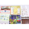 LOT DE BLOCS-FEUILLETS AVEC GRANDE MAJORITÉ DE TIMBRES NEUFS** À 0.56€ FAC 69€