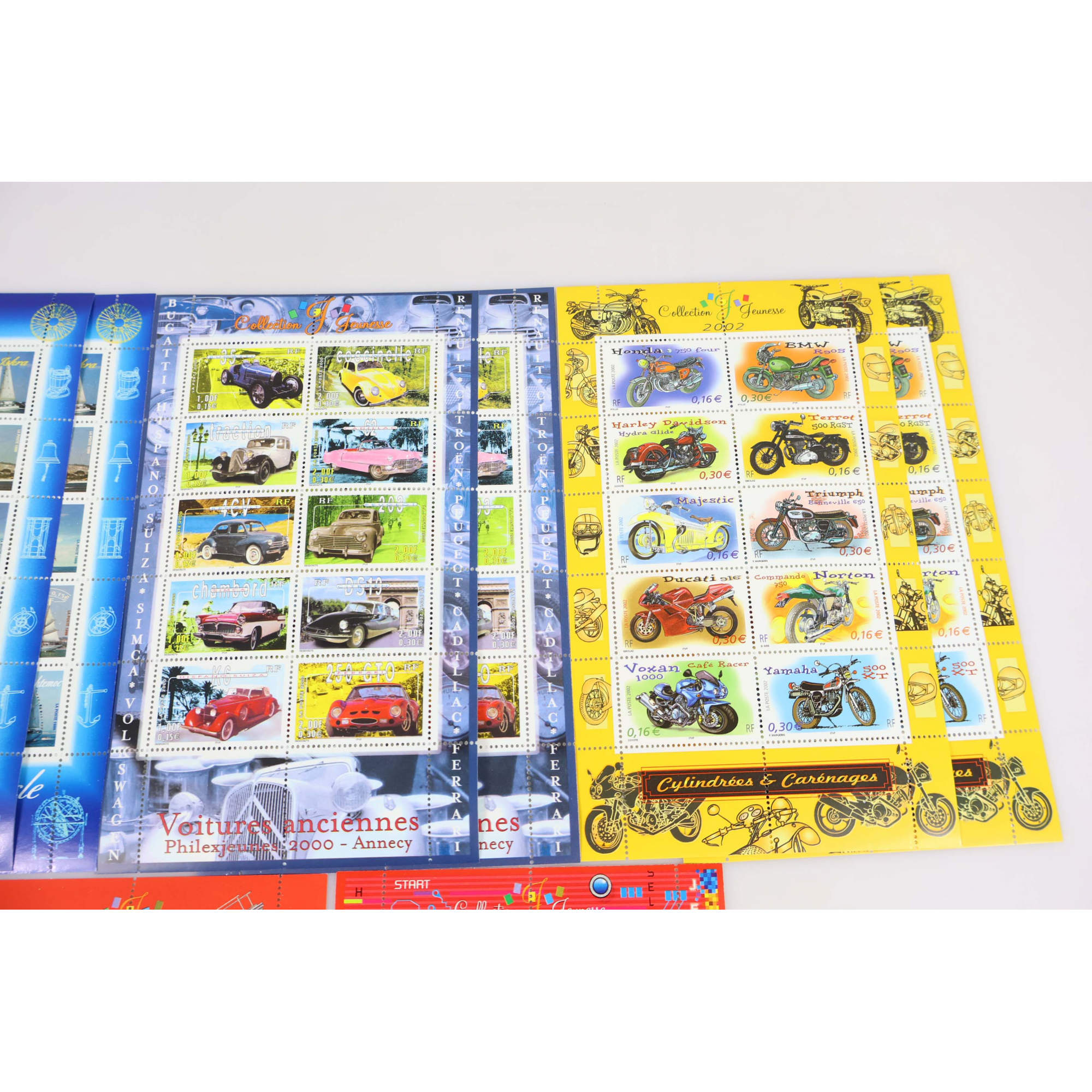 LOT DE BLOCS-FEUILLETS "COLLECTION JEUNESSE" TIMBRES NEUFS** FACIALE 39€