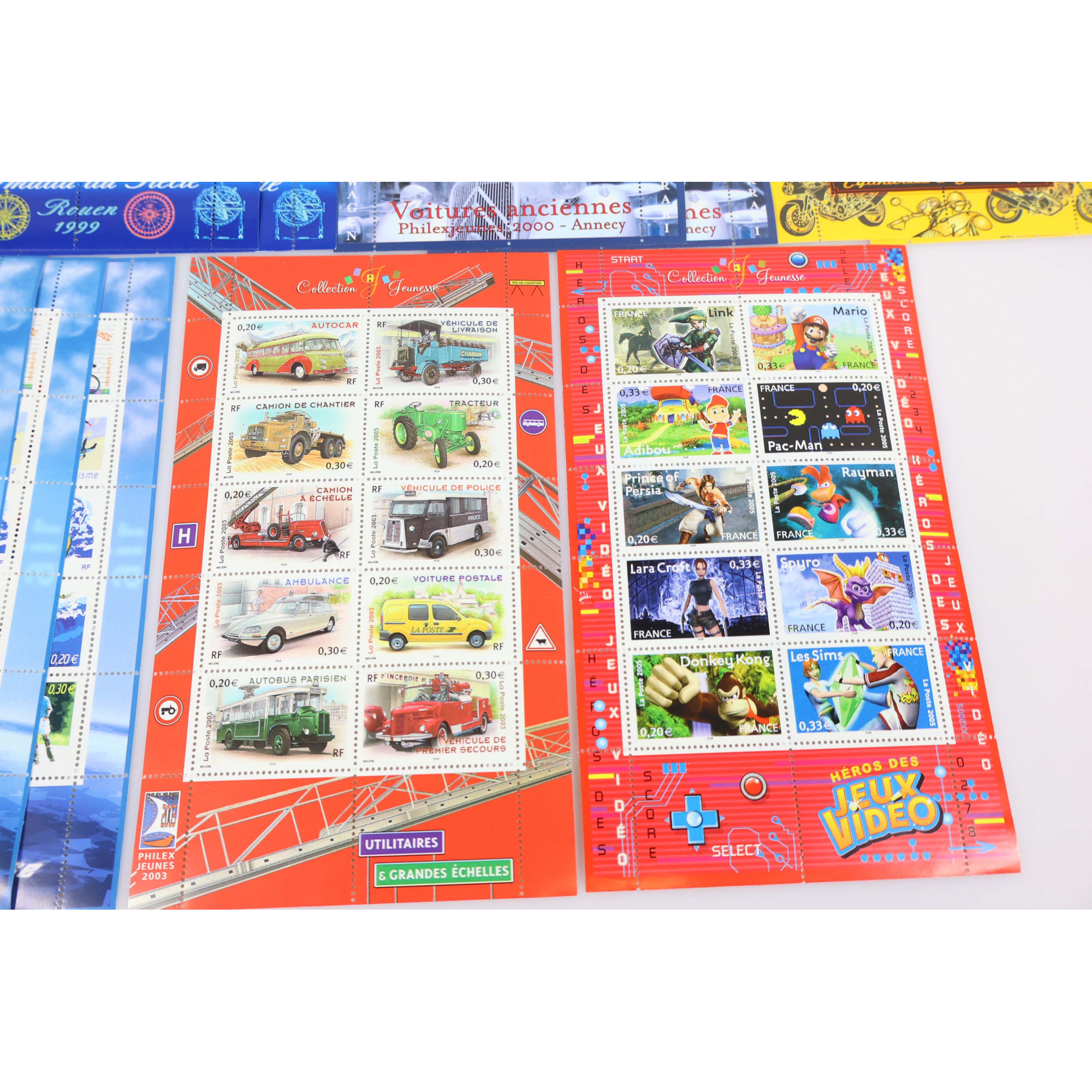 LOT DE BLOCS-FEUILLETS "COLLECTION JEUNESSE" TIMBRES NEUFS** FACIALE 39€